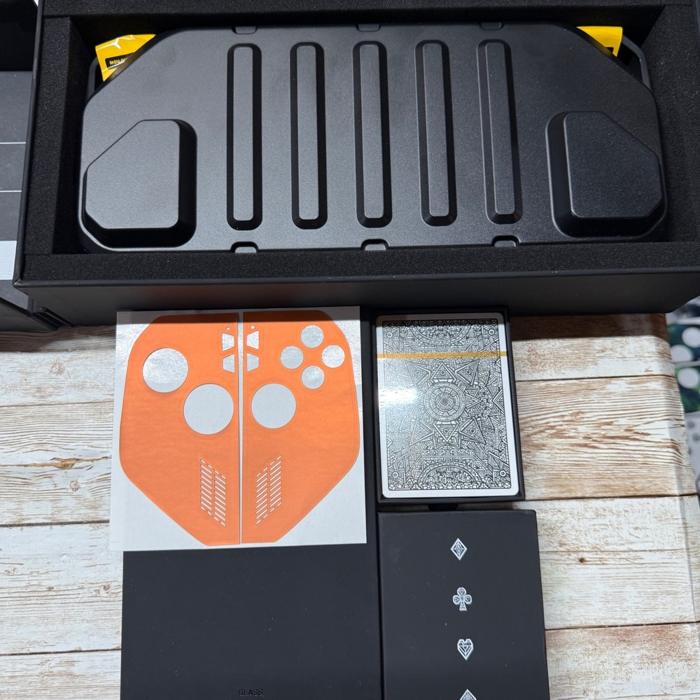 dbrand Killswitch Travel Kit ROG Ally X New Open Box 1 Skin Tempered Glass Cards